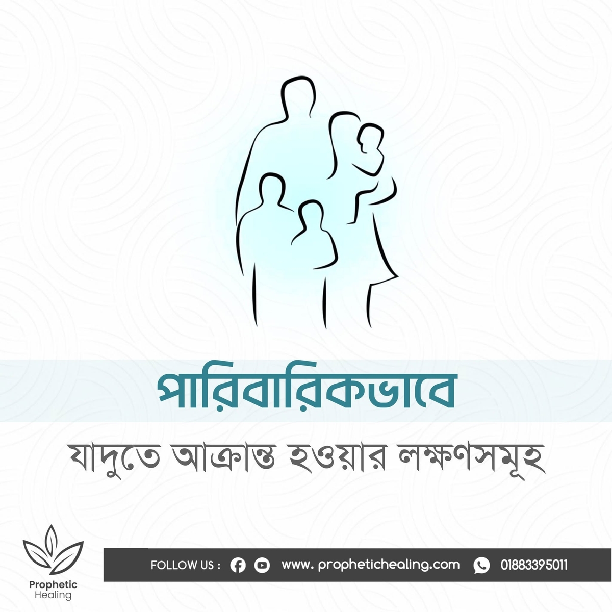 পারিবারিকভাবে যাদুতে আক্রান্ত হওয়ার লক্ষণসমূহ